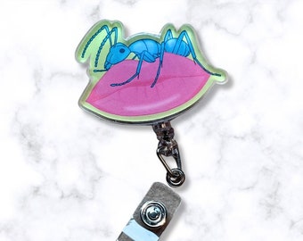 Ant Lip Badge Reel