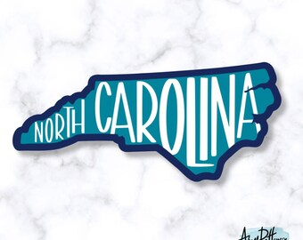North Carolina State Sticker - UNCW