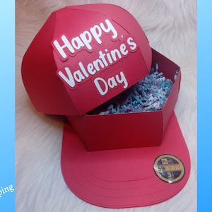 Baseball Cap Geschenkbox, Hut-Leckerli-Geschenkbox