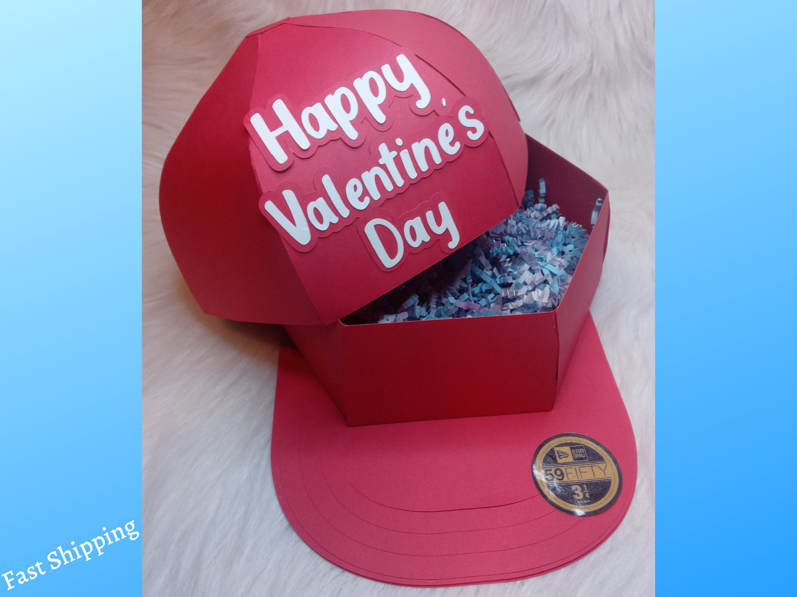 Baseball Cap Gift Box, Hat Treat Gift Box Etsy