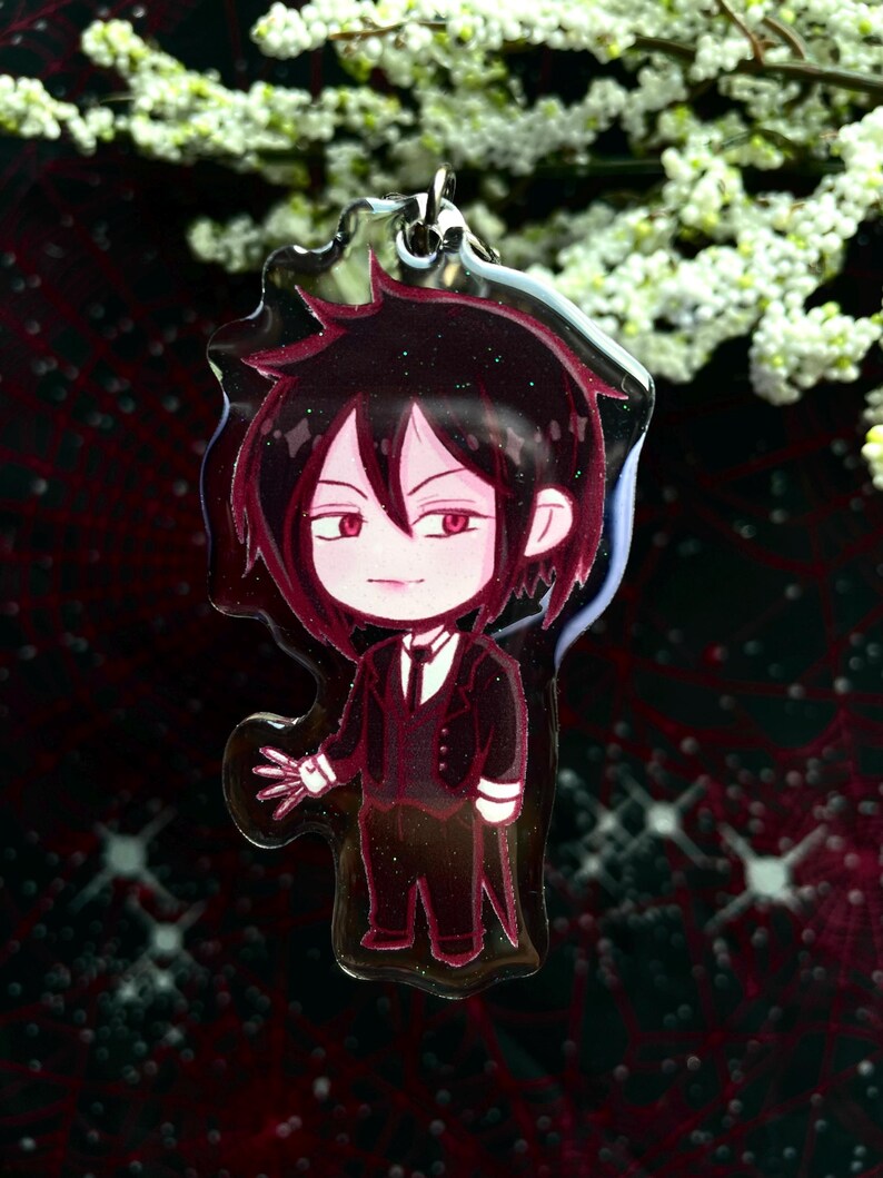 Black Butler Chibi Keychains - Etsy