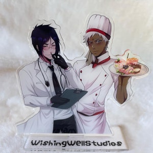 Sebastian and Agni Black Butler Standee