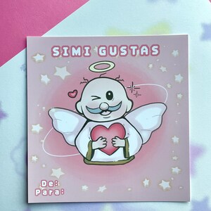 Simi Cupid Dr. Simi Cupido Cartão Postal de Dia dos Namorados, Cartão de Confissão