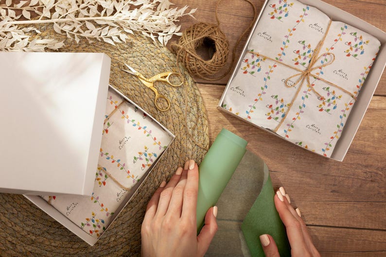 ASL Gift Wrap Collection | Printable Sign Language Wrapping Paper ...