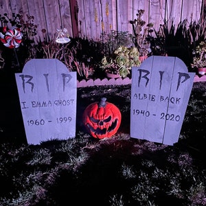 Halloween Tombstones