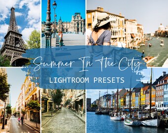 Summer in the City Lightroom Presets: Mobile & Desktop (Digital Download)