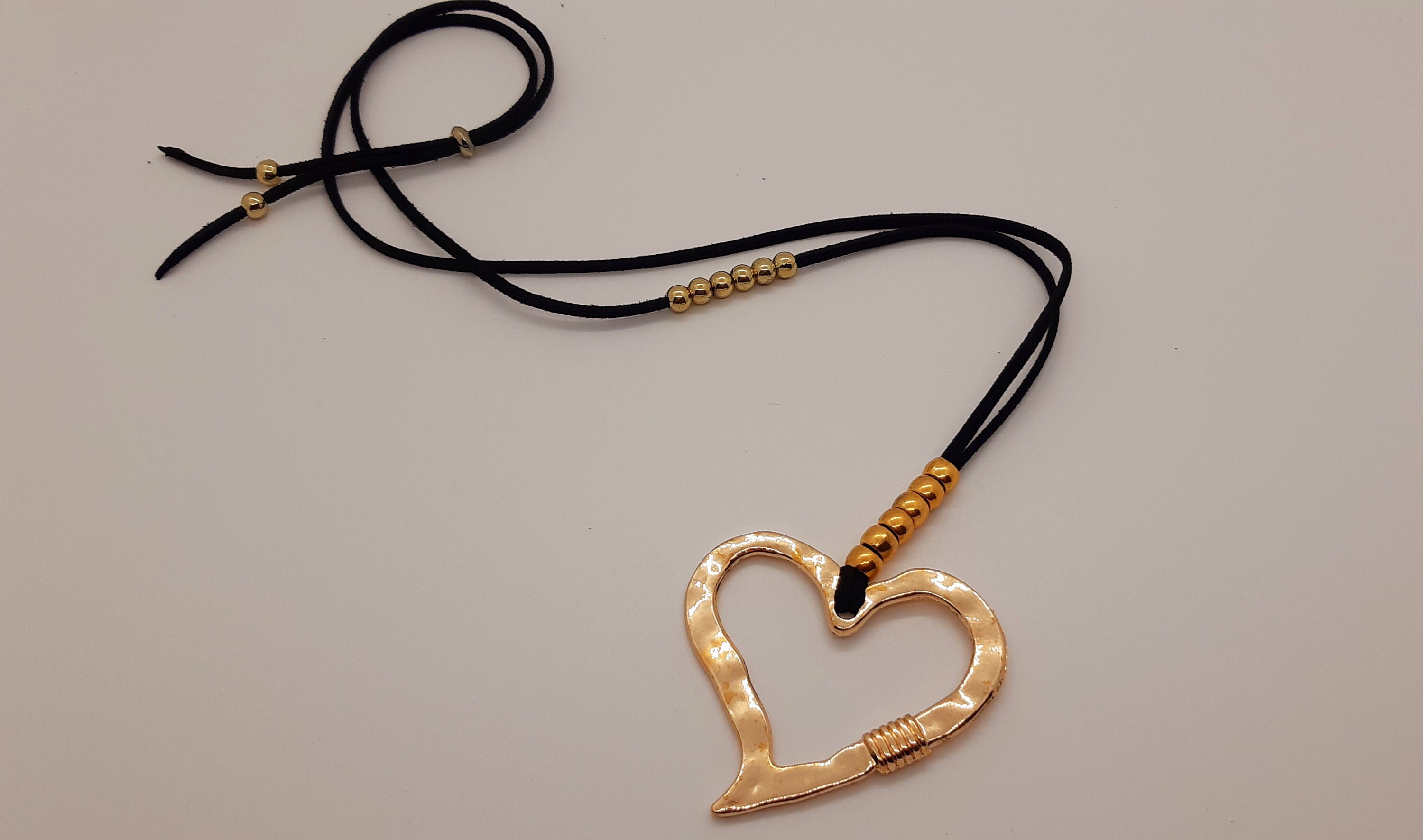 ネックレス・ペンダント Numbering Wavy Heart Leather Cord Necklace #5766 5BNY861 Numbering Wavy Heart Leather Cord Necklace #5766 5BNY861