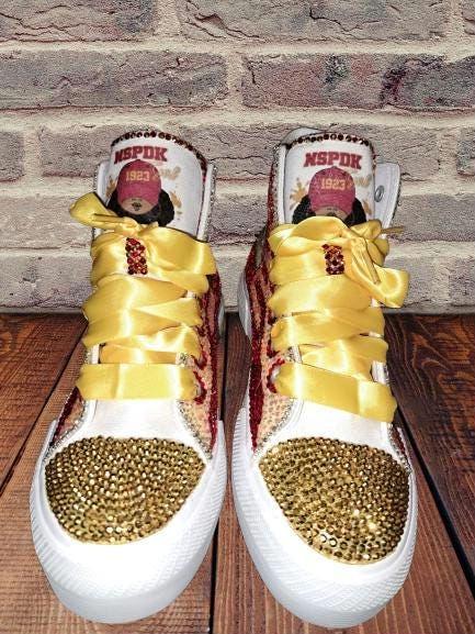 Birthday Confetti Converse Confetti Shoes Gold Bling Sneaker