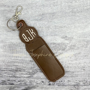 Lip Balm Holder, Monogrammed Lip Balm Holder, Personalized Lip Balm Holder