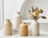 Ceramic Flower Vase Unique Flower Vase Morandi Modern Vase Nordic Decorative Table Decoration Home Decor Wedding Gifts