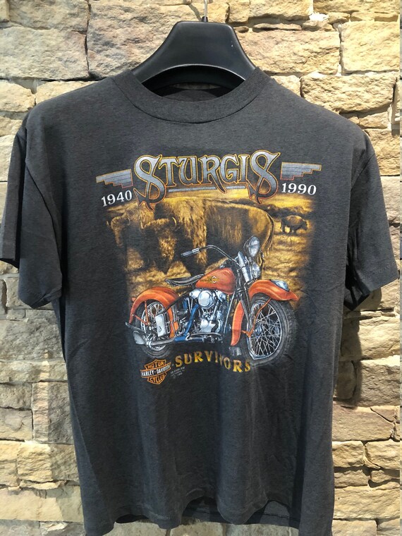 1990 Harley Davidson 3D EMBLEM Vintage T-shirt - Etsy 