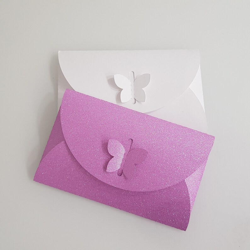 Butterfly Envelope SVG PDF Glueless Envelope Envelope Etsy