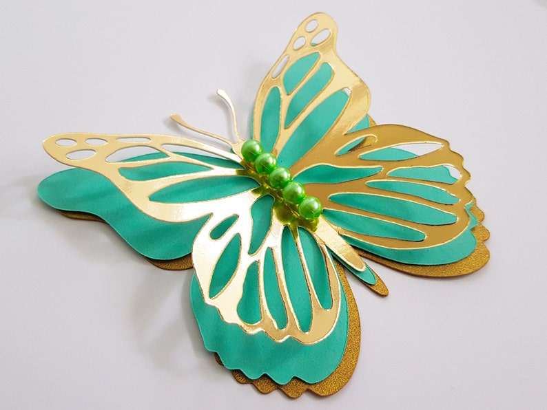 Butterfly SVG 3D vlinders Butterfly sjabloon Butterfly Wall Etsy België