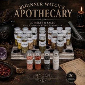 Beginner Witch's Apothecary | Apothecary Bundle for gifting