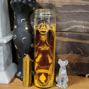 Bastet 7 Day Ritual Candle