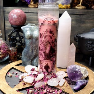 Aphrodite 7 Day Ritual Candle