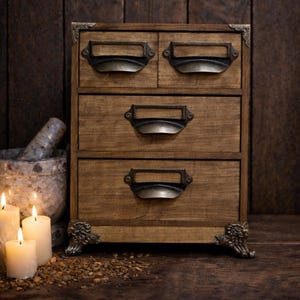 Small vintage apothecary drawers-antique style apothecary drawers