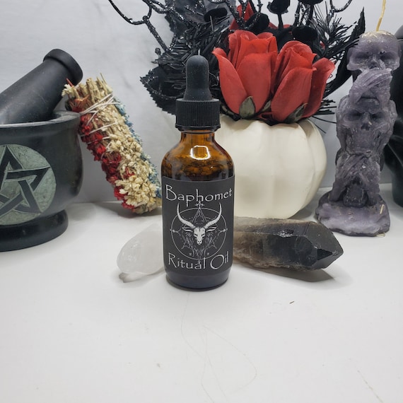 8oz BLACK Baphomet Head Flask 8oz BLACK Baphomet Head Flask