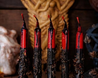 Lilith Chime Ritual Candles