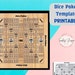 Horse Race Dice Game Template, Horse Race Dice Game, Horse Race Game ...