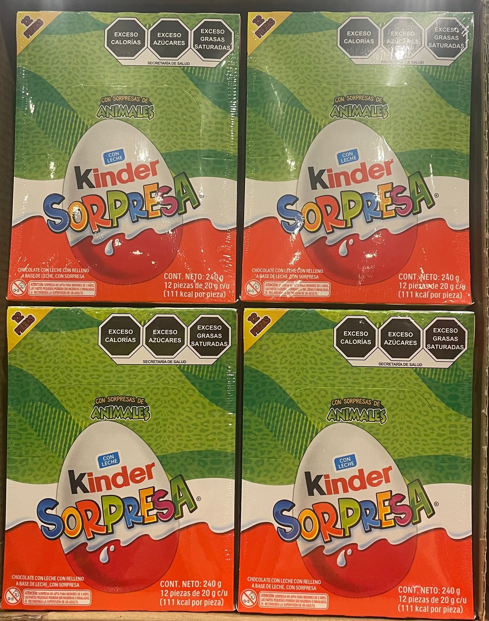 Kinder Joy For Boys Surprise Eggs in Toy Chocolate Ferrero Ester Egg 20g.