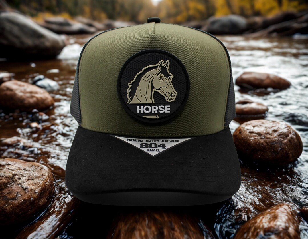 Western Horse Patch Snapback Hat. Wild West Rodeo Cap With  display picture 1