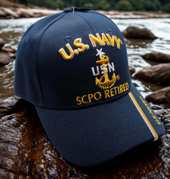 Cappello In Pensione SCPO Della Marina Militare Degli Stati - Foto 8