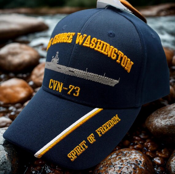 USS George Washington CVN-73 Aircraft Carrier Hat. U.S Navy