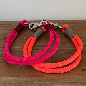 Custom-made collar, rope collar, rope