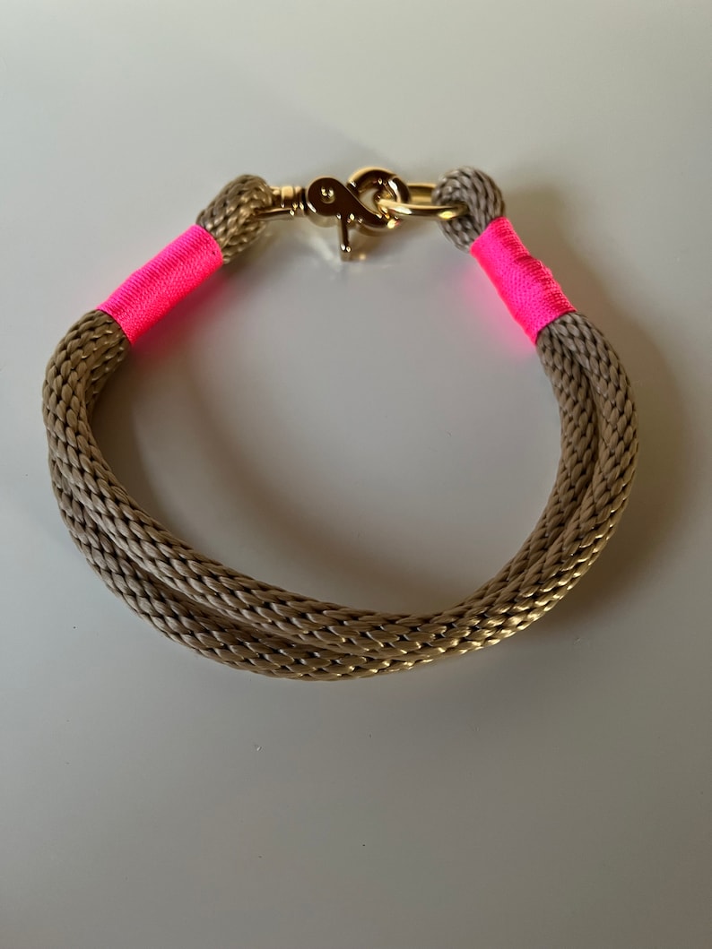 Halsband nach Maß, Tauhalsband, Tau, Bild 2