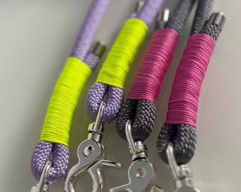 3- fach verstellbare Tauleine, 2,5m lang, Hundeleine, Führerleine, Hundeaccessoires, PPM Seil, Tau
