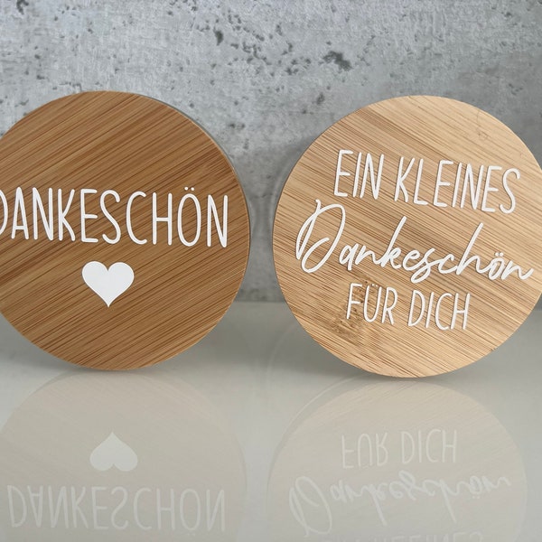 Vorratsglas mit Spruch, Dankeschön, Danke, Geschenk, Kleinigkeit, Geschenk als danke, Dankeschön