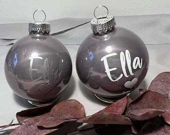 Personalisierte Weihnachtskugel, Personalisiert, Weihnachtskugel, Baumkugel, Weihnachten, Weihnachtsbaumschmuck, Baumschmuck, Christbaum,