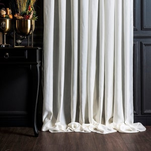 White Sheer Curtains,White Curtains,Curtains Sheer,Sheer for Livingroom Bedroom Kitchen,Rod Curtains,Curtain Panel,Custom Size Sheer