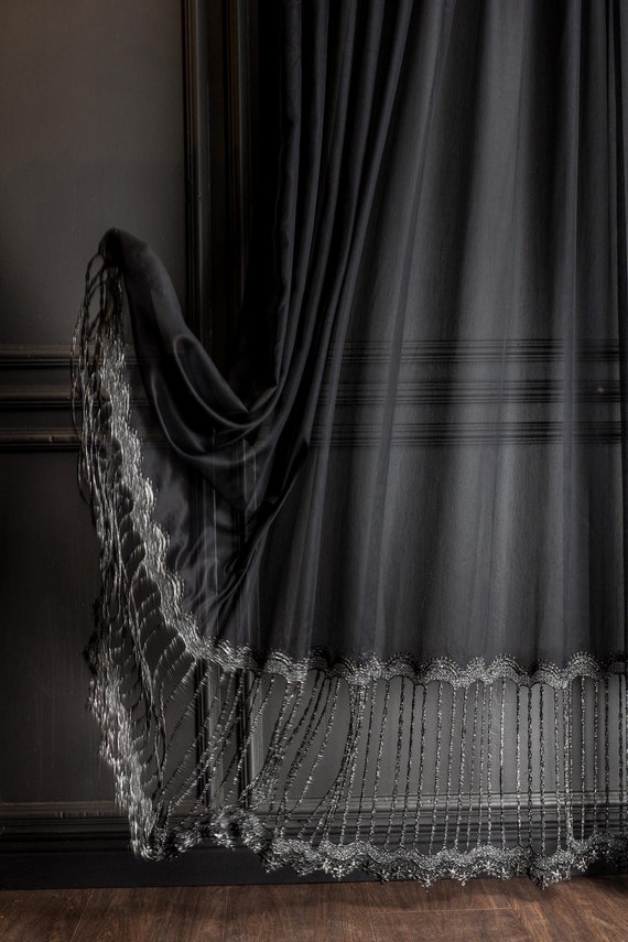 Transparante Gordijnen Zwart: Stijlvolle Privacy en Licht