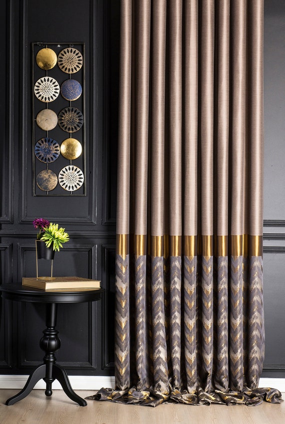 patterned curtains