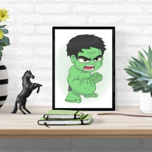 Hulk Printable Art / Digital Download