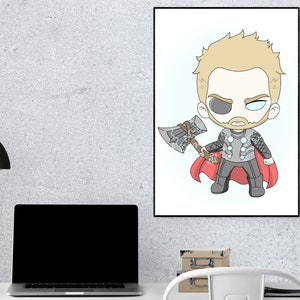 Thor Printable Art / Digital Download