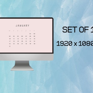Desktop Hintergrund Kalender Set 2022