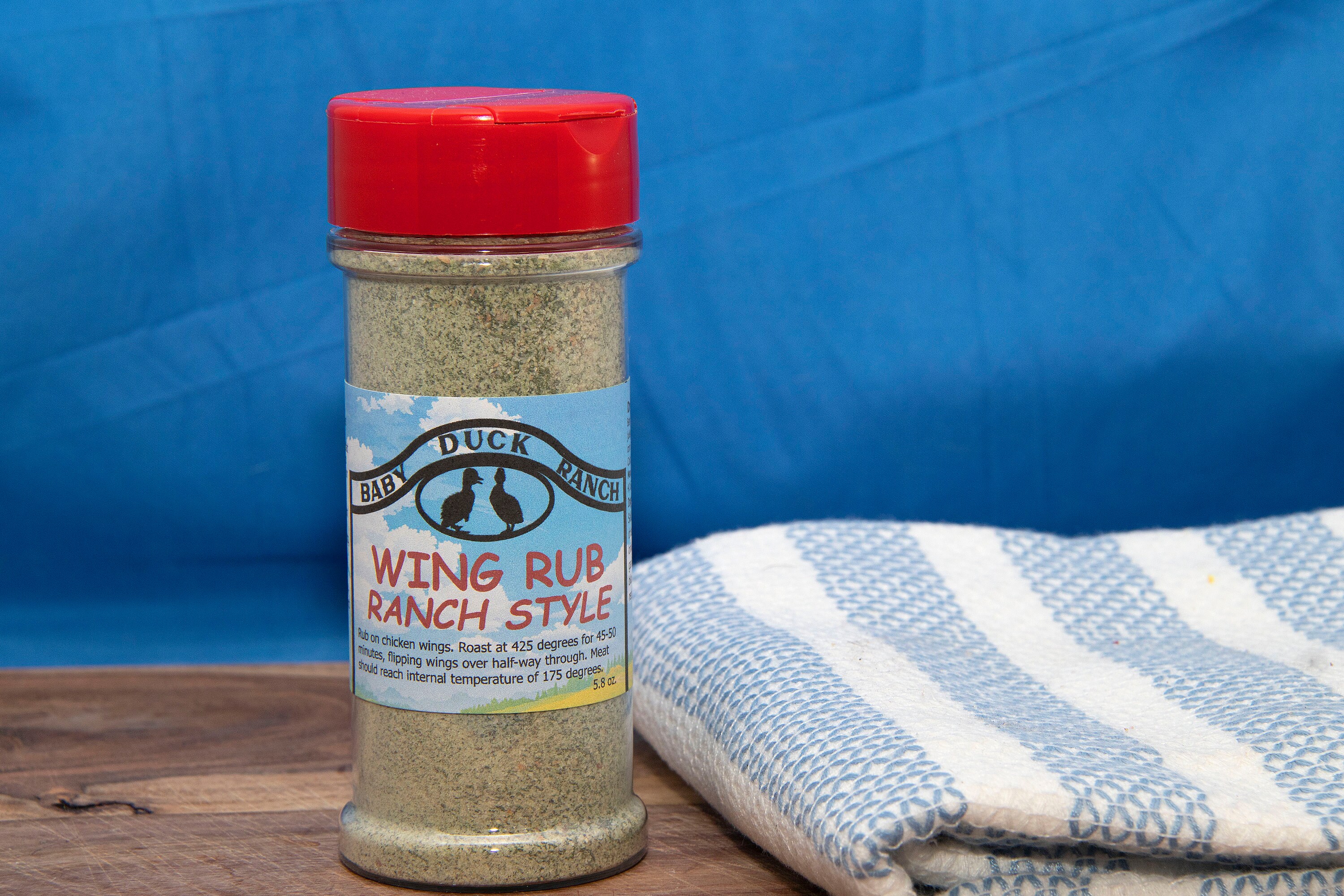 Meat Rub Ranch Baby Duck Ranch Wing Rub, Ranch Style, Dry Rub, Spicy, Chicken Wings ...