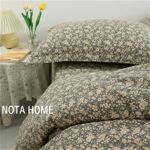 White Floral Duvet Cover 100 Cotton Bedding Etsy