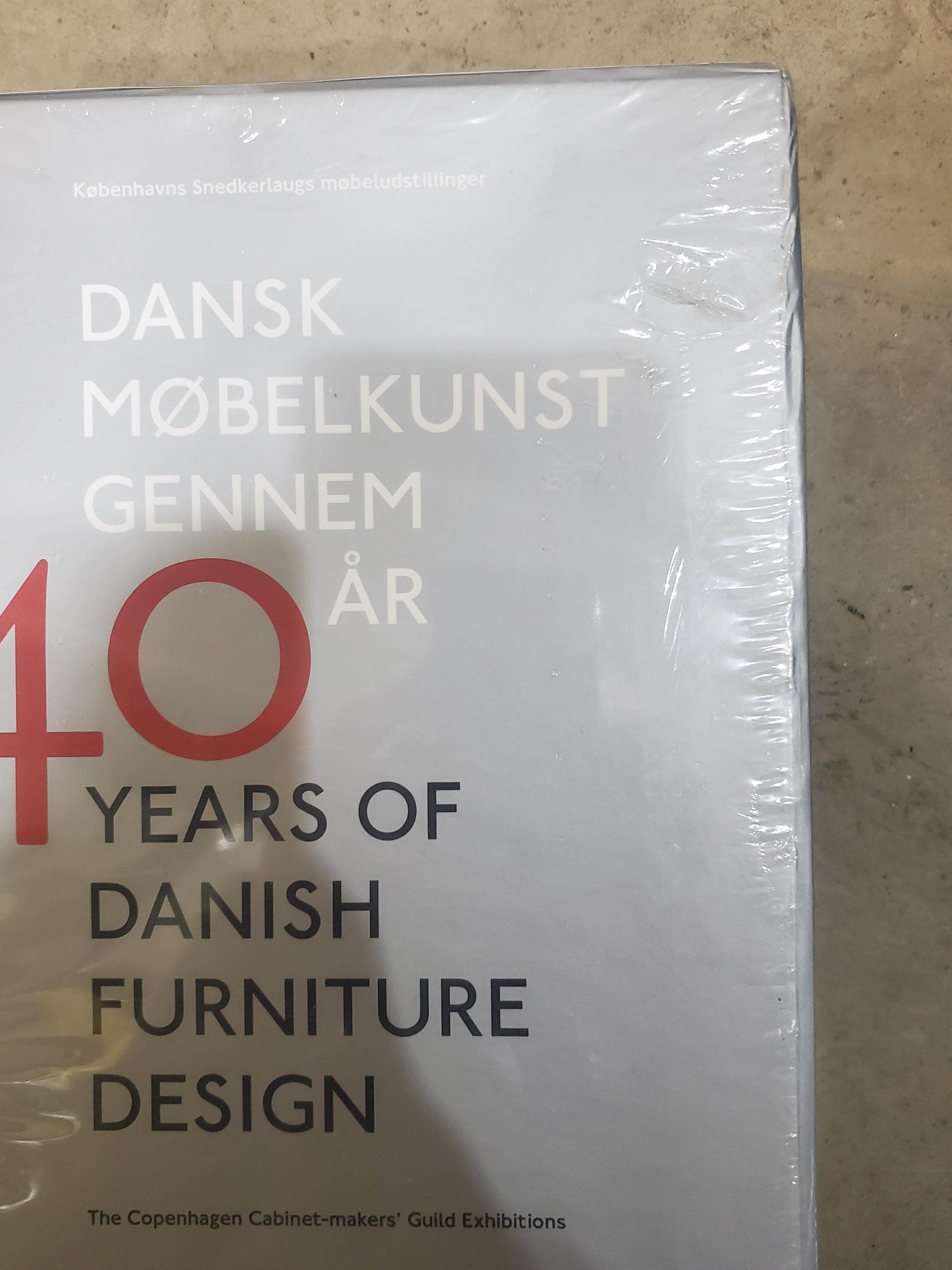 40 Years of Danish Furniture Design, Sealed Book Collection