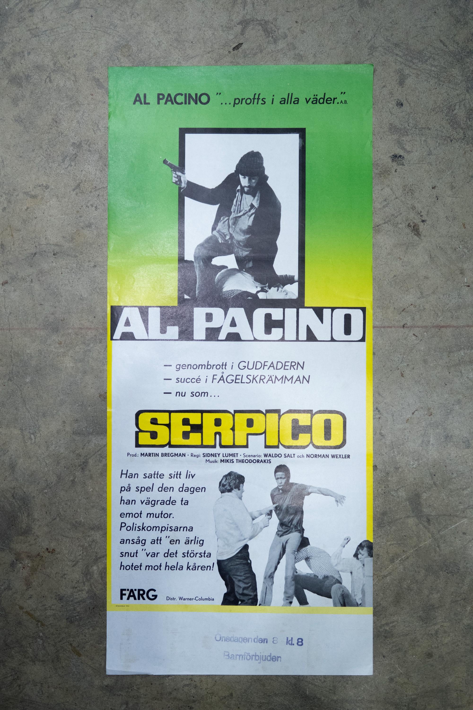 セルピコ Serpico Al Pacino ポスター B2 当時物 非売品 セルピコ Serpico Al Pacino ポスター B2 当時物 非売品 Shop Serpico