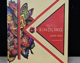James Jean Kindling - Juego de 12 láminas Kindling. Sellado de fábrica. NOS