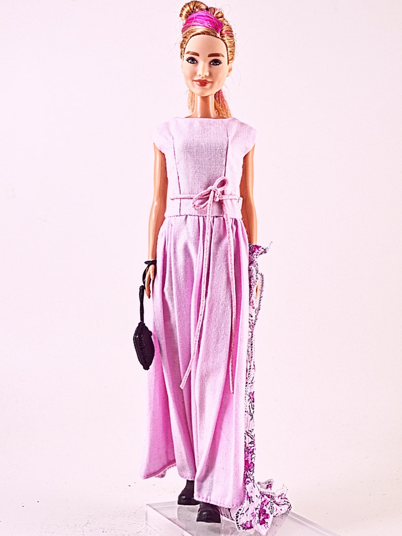 Sweet Pink Dress Doll Clothing PIPDOLLS Etsy