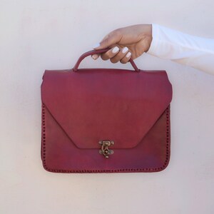 Leather Purse / Handmade Leather Bag / Crossbody Purse / Mexican Leather / Small Purse / Shoulder Bag
