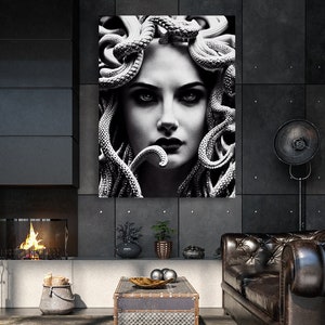Medusa 3 Canvas Wall Art Decor