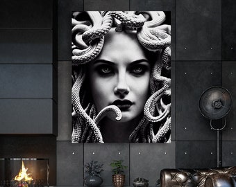 Medusa 3 Canvas Wall Art Decor