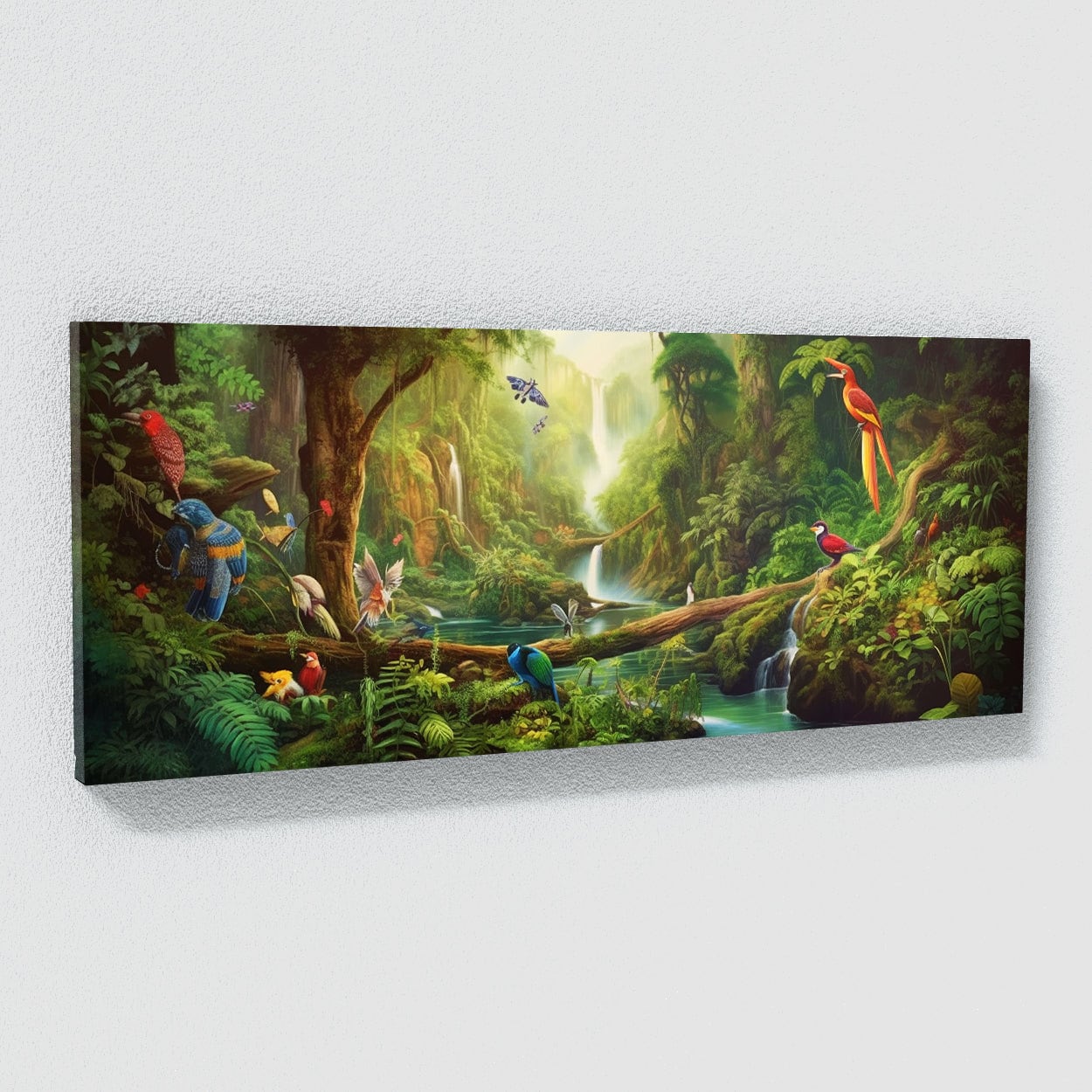 Tropical Rainforest Lush 5 Canvas Wall Art Home Decoration Painting ...