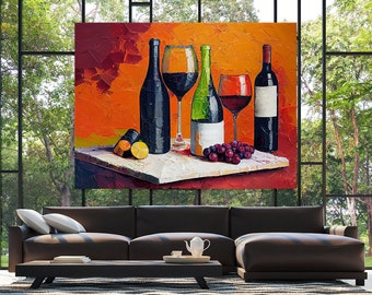Wine 2 Canvas Wall Art Decor